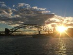 harbour bridge im sonnenuntergang.JPG